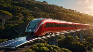 Australia’s Solar-Powered Train in Byron Bay: A Global&hellip;