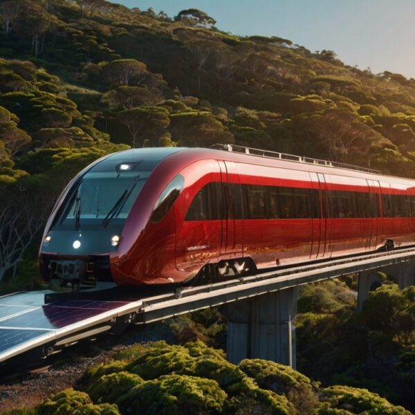 Australia’s Solar-Powered Train in Byron Bay: A Global&hellip;