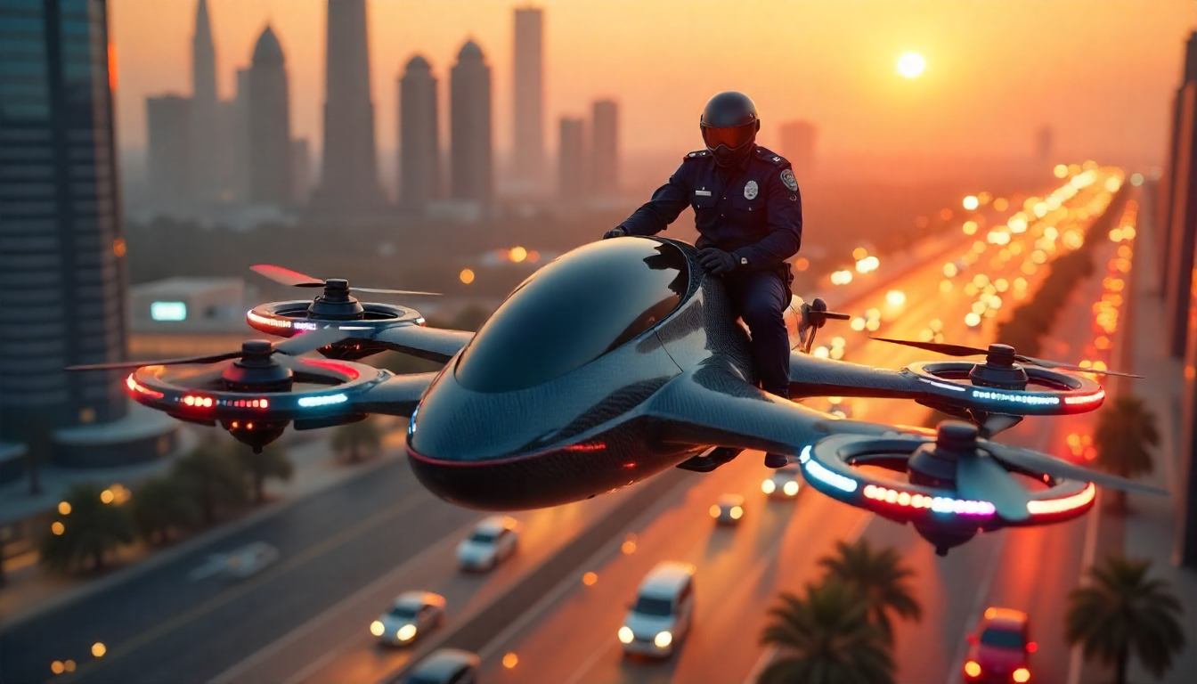 Dubai Police Hoverbikes